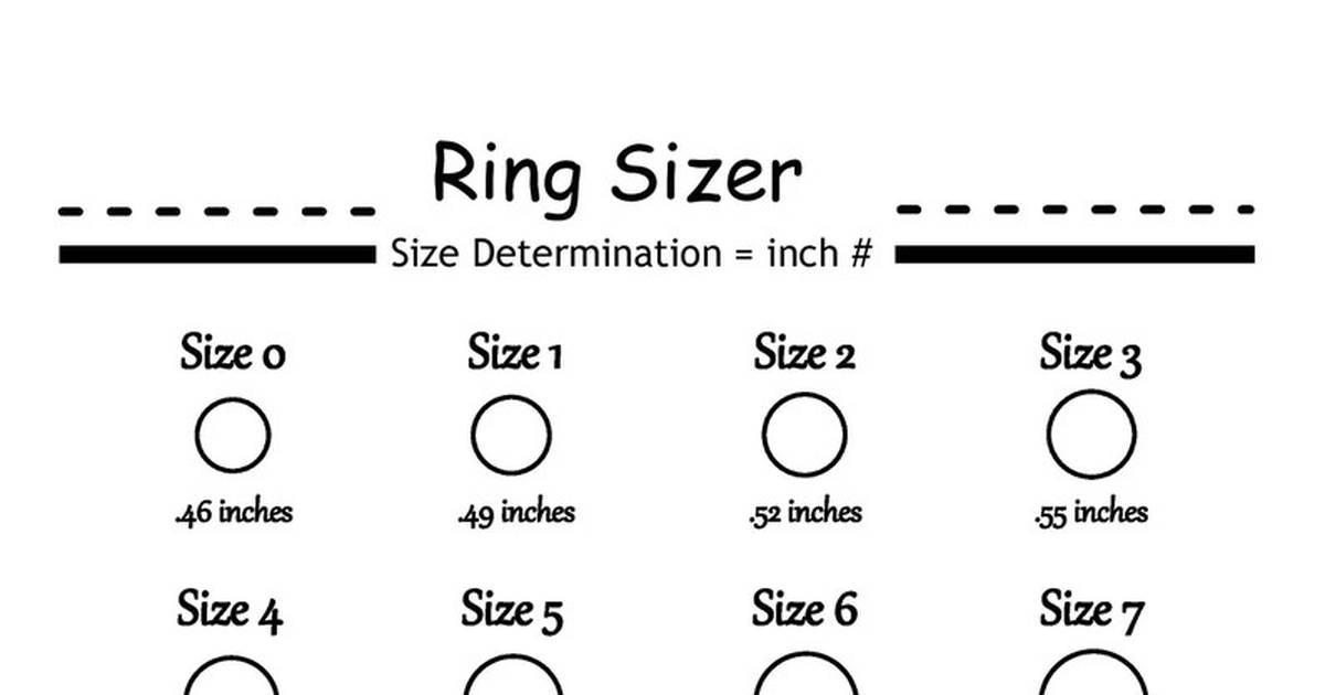 Ring Sizes?? Get the perfect fit with our easy sizing tricks.